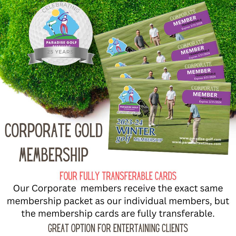 Winter 2023-2024 Transferable 4-Cards Corporate Gold $469 (+tax, s&h)