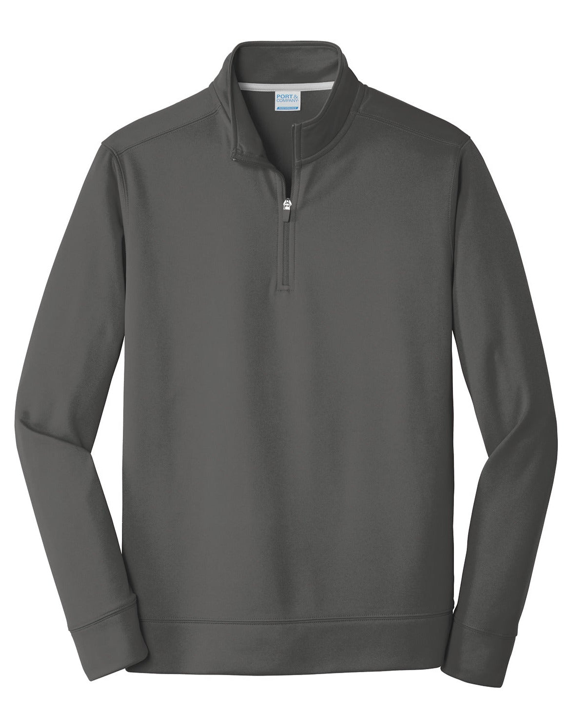Mens Performance 5.9 Ounce Quarter Zip Pullover Sweatshirt