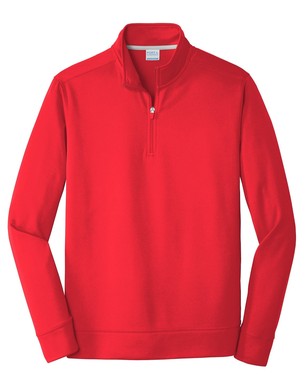 Mens Performance 5.9 Ounce Quarter Zip Pullover Sweatshirt