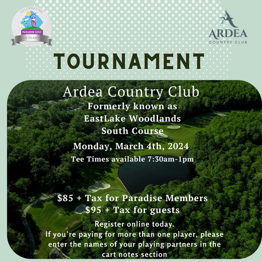 Ardea (Eastlake Woodlands South) Tournament March 4, 2024